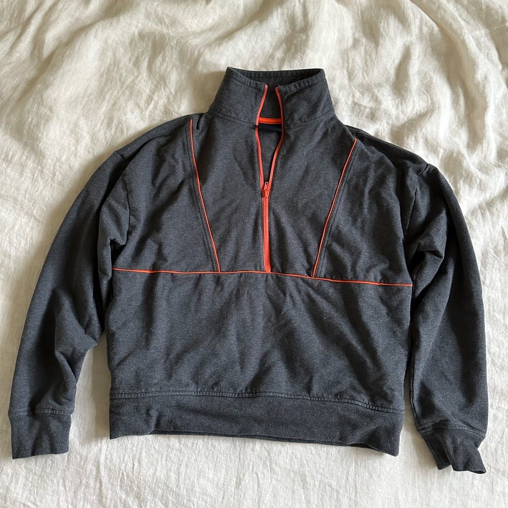 Richer Poorer half zip